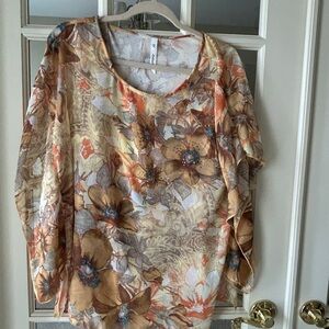 Floral Print Women's Top
